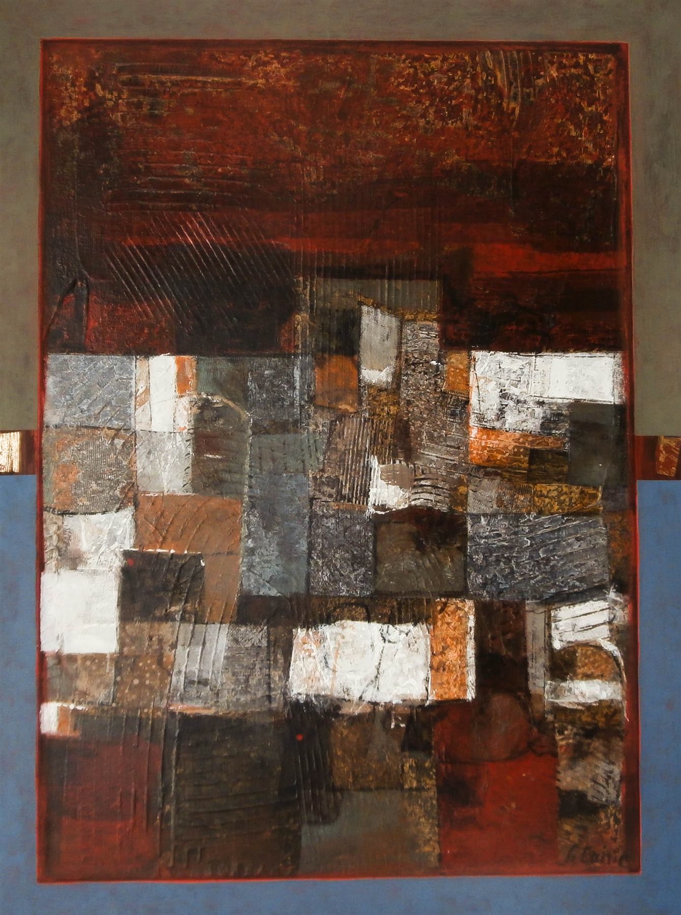 Laterna Magica, oil on canvas, 106 × 80 cm, 2016.