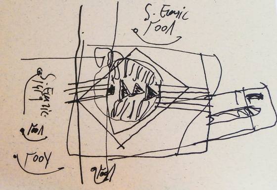 Untitled IV. Drawing by Sead Emrić, 5 of 14.