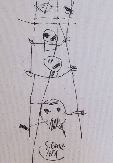 Untitled III. Drawing by Sead Emrić, 4 of 14.