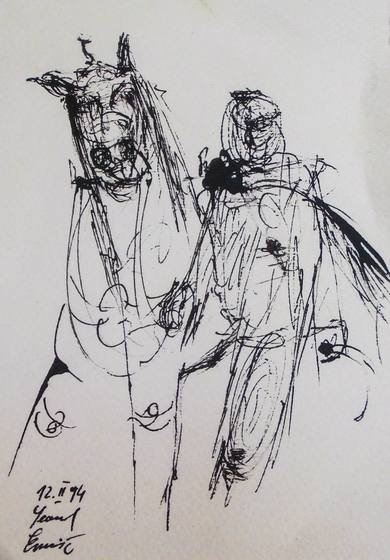 Untitled. Drawing by Sead Emrić, 13 of 14.