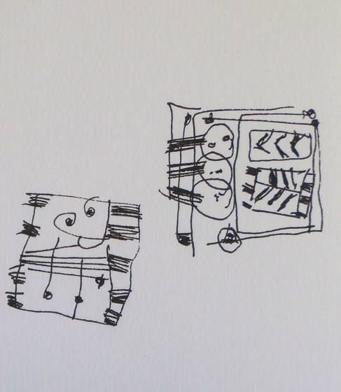 Untitled II. Drawing by Sead Emrić, 3 of 14.