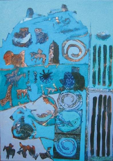 Painting by Sead Emrić, 205 of 289.
