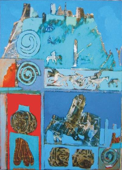 Painting by Sead Emrić, 170 of 289.