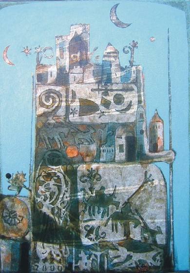 Painting by Sead Emrić, 172 of 289.