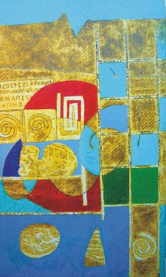 Painting by Sead Emrić, 207 of 289.