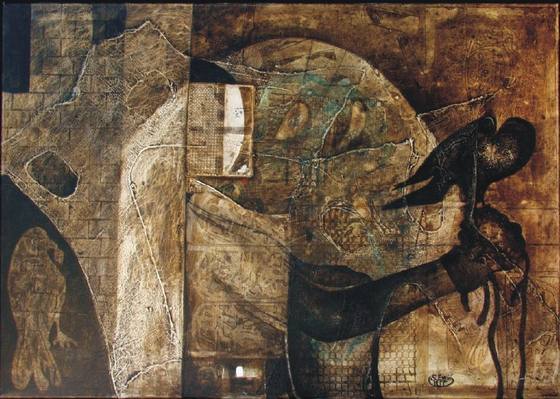 Painting by Sead Emrić, 197 of 289.