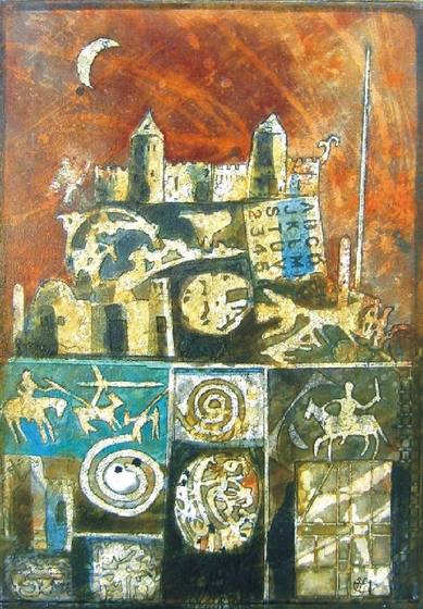 Painting by Sead Emrić, 177 of 289.
