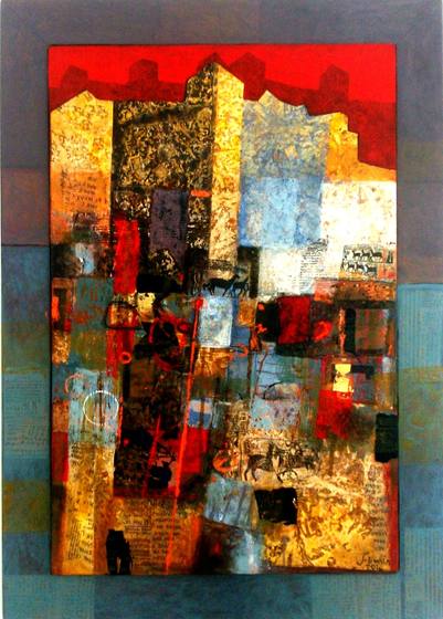 Summa Bosniaca. Painting by Sead Emrić, 259 of 289.